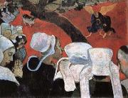 Paul Gauguin Vision after the Sermon  Jacob Wrestling with the Angel oil on canvas